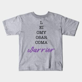 Leiomyosarcoma Warrior Kids T-Shirt